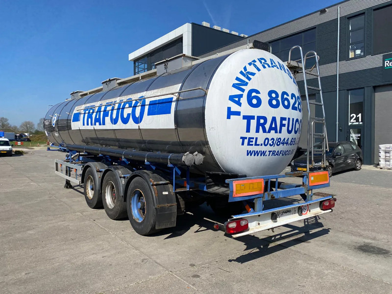 Van Hool Tank / Inox / 3 compartments / 30000 LT - Semi-remorque citerne: photos 4 Van Hool Tank / Inox / 3 compartments / 30000 LT - Semi-remorque citerne: photos 4