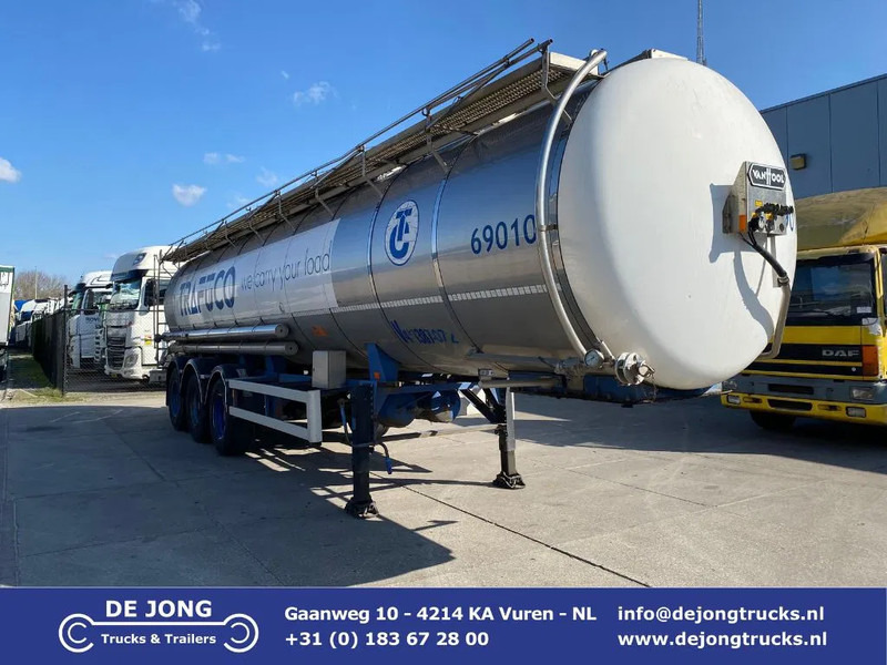 Van Hool Tank / Inox / 31200 LT / SAF - Semi-remorque citerne: photos 1 Van Hool Tank / Inox / 31200 LT / SAF - Semi-remorque citerne: photos 1
