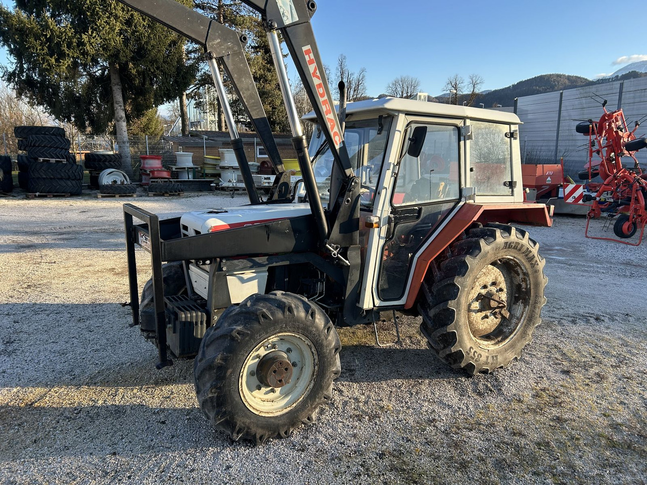 Steyr Steyr 8055 a - Tracteur agricole: photos 1 Steyr Steyr 8055 a - Tracteur agricole: photos 1