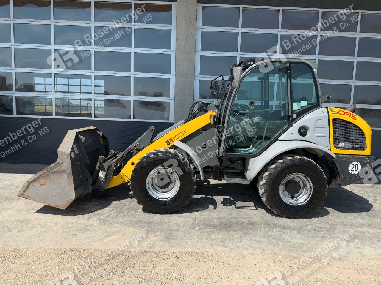 Kramer 5095 Radlader / Bj2017 / nur 1911h - Chargeuse sur pneus: photos 2 Kramer 5095 Radlader / Bj2017 / nur 1911h - Chargeuse sur pneus: photos 2