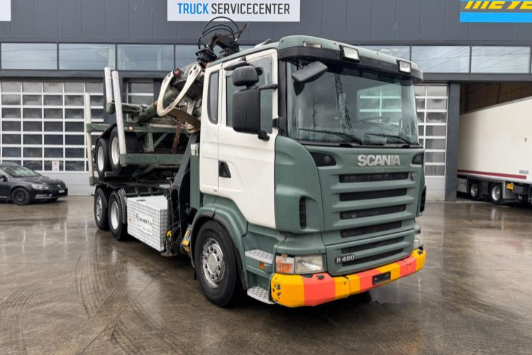 Scania R480 6x2 Loglift F265 mit Dolly - Camion: photos 3 Scania R480 6x2 Loglift F265 mit Dolly - Camion: photos 3