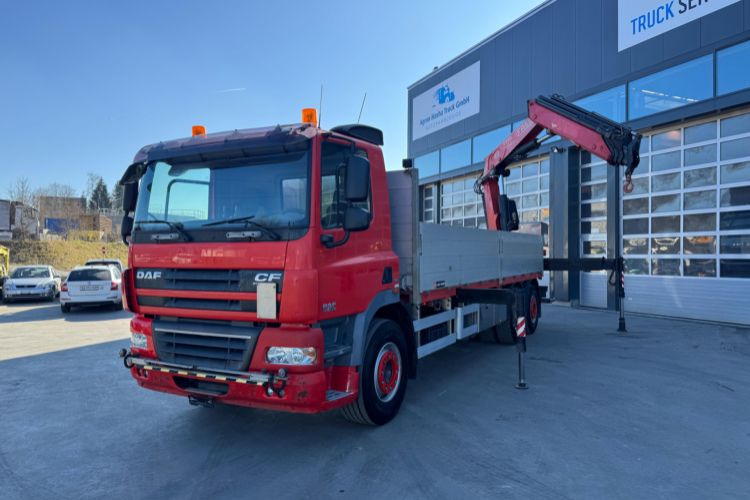 DAF CF 460 6x2 Fassi 290-4 - Camion grue, Camion plateau: photos 1 DAF CF 460 6x2 Fassi 290-4 - Camion grue, Camion plateau: photos 1
