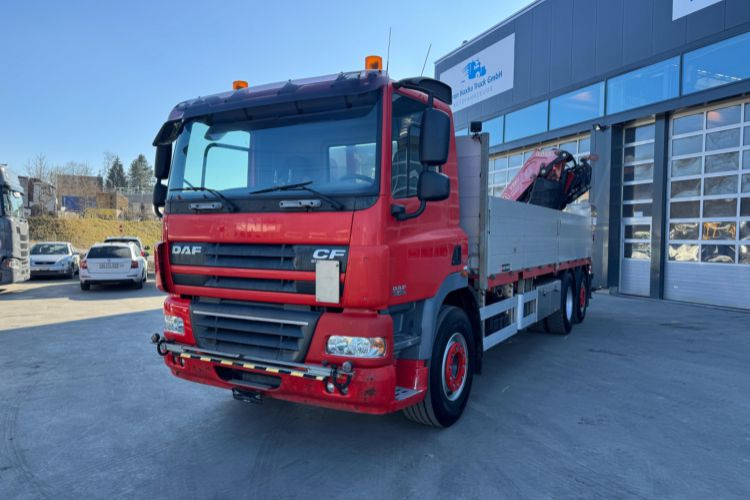 DAF CF 460 6x2 Fassi 290-4 - Camion grue, Camion plateau: photos 2 DAF CF 460 6x2 Fassi 290-4 - Camion grue, Camion plateau: photos 2