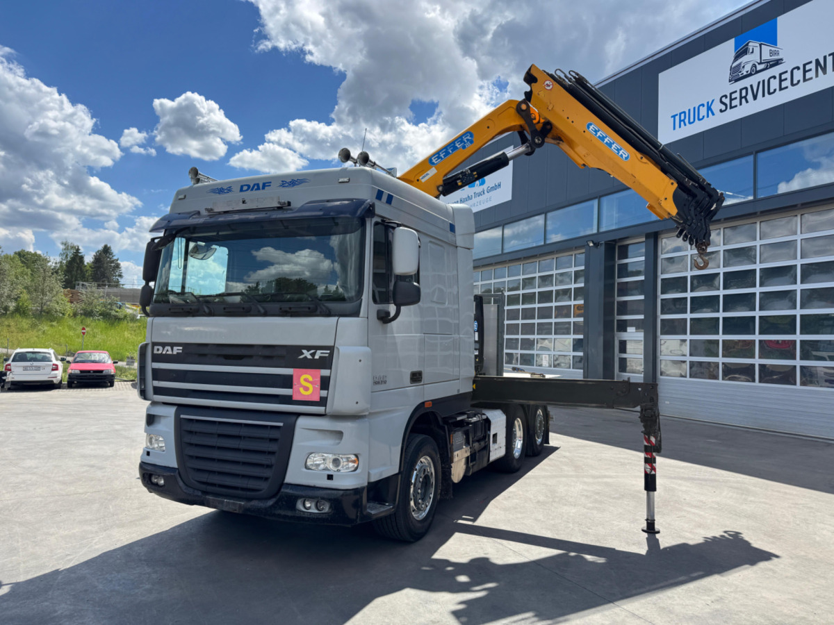 DAF XF510 Effer 255-5 6x2 SZM/Pritsche - Camion grue: photos 1 DAF XF510 Effer 255-5 6x2 SZM/Pritsche - Camion grue: photos 1