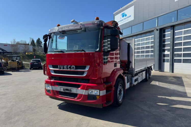 Iveco Stralis 360 6x2 PK16502-2 Machinery Taxi - Camion grue: photos 3 Iveco Stralis 360 6x2 PK16502-2 Machinery Taxi - Camion grue: photos 3