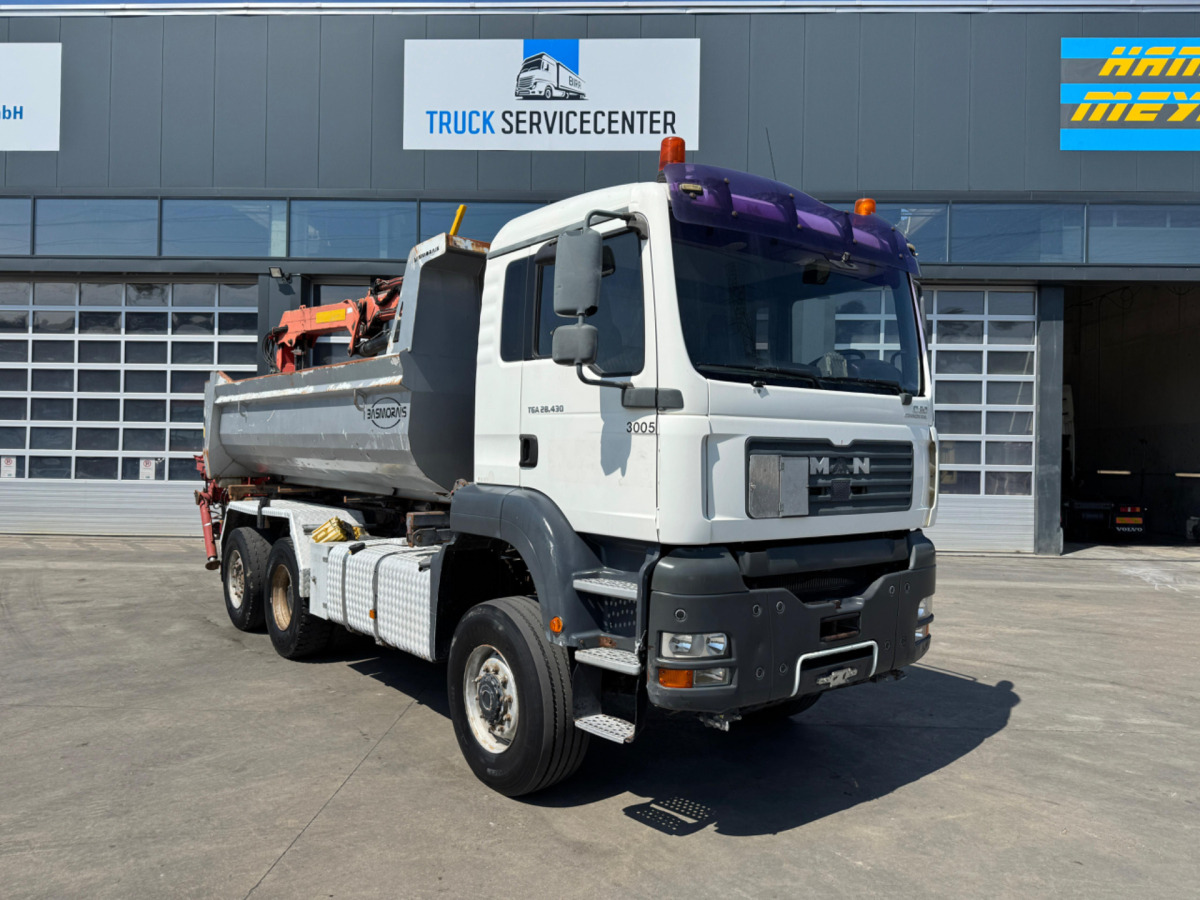 MAN TGA 28.430 6x4-4 Kran - Camion benne, Camion grue: photos 3 MAN TGA 28.430 6x4-4 Kran - Camion benne, Camion grue: photos 3