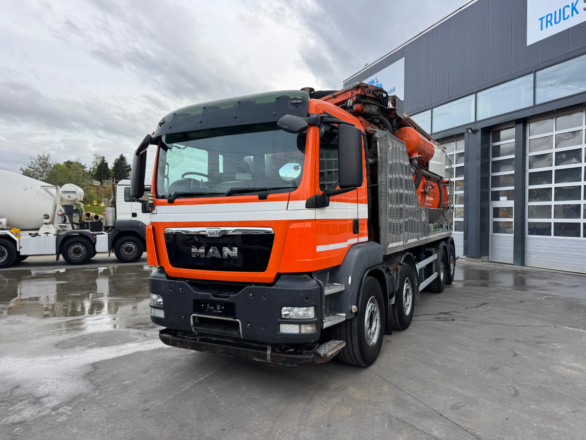 MAN TGS 35.480 Jurop Kanalreinigung - Camion hydrocureur: photos 1 MAN TGS 35.480 Jurop Kanalreinigung - Camion hydrocureur: photos 1