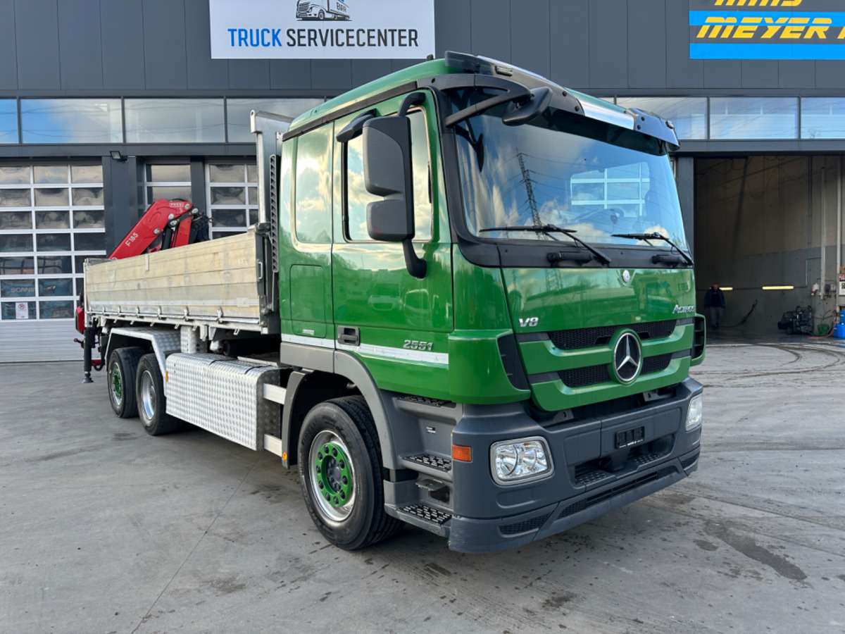 MERCEDES 2551 V8 6x2 Fassi 185-5 Bj.2020 - Camion benne, Camion grue: photos 3 MERCEDES 2551 V8 6x2 Fassi 185-5 Bj.2020 - Camion benne, Camion grue: photos 3