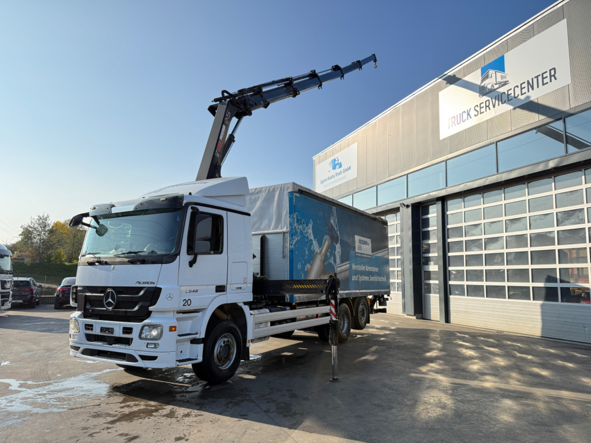 MERCEDES Actros 2548 6x2 Hiab 244-5 - Camion grue: photos 2 MERCEDES Actros 2548 6x2 Hiab 244-5 - Camion grue: photos 2