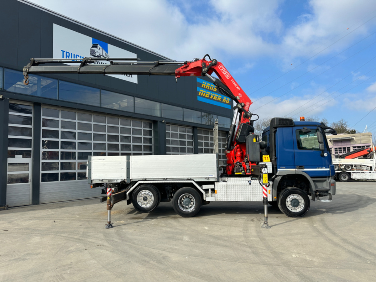 Camion grue MERCEDES Actros 2648 6x4/4 Fassi455 SZM/Pritsche: photos 13 Camion grue MERCEDES Actros 2648 6x4/4 Fassi455 SZM/Pritsche: photos 13
