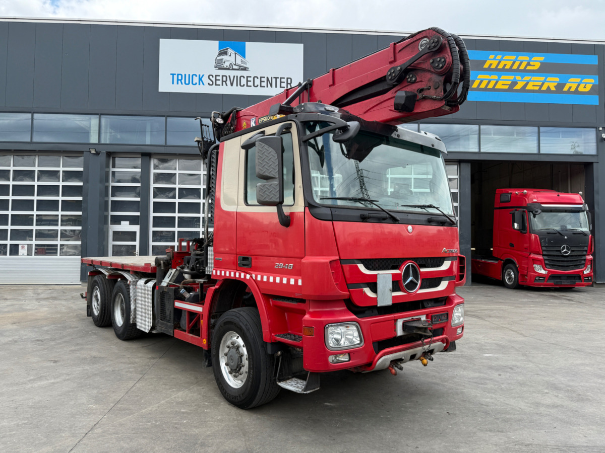 MERCEDES Actros 2648 6x4/4 Palfinger S290L - Camion grumier, Camion grue: photos 3 MERCEDES Actros 2648 6x4/4 Palfinger S290L - Camion grumier, Camion grue: photos 3