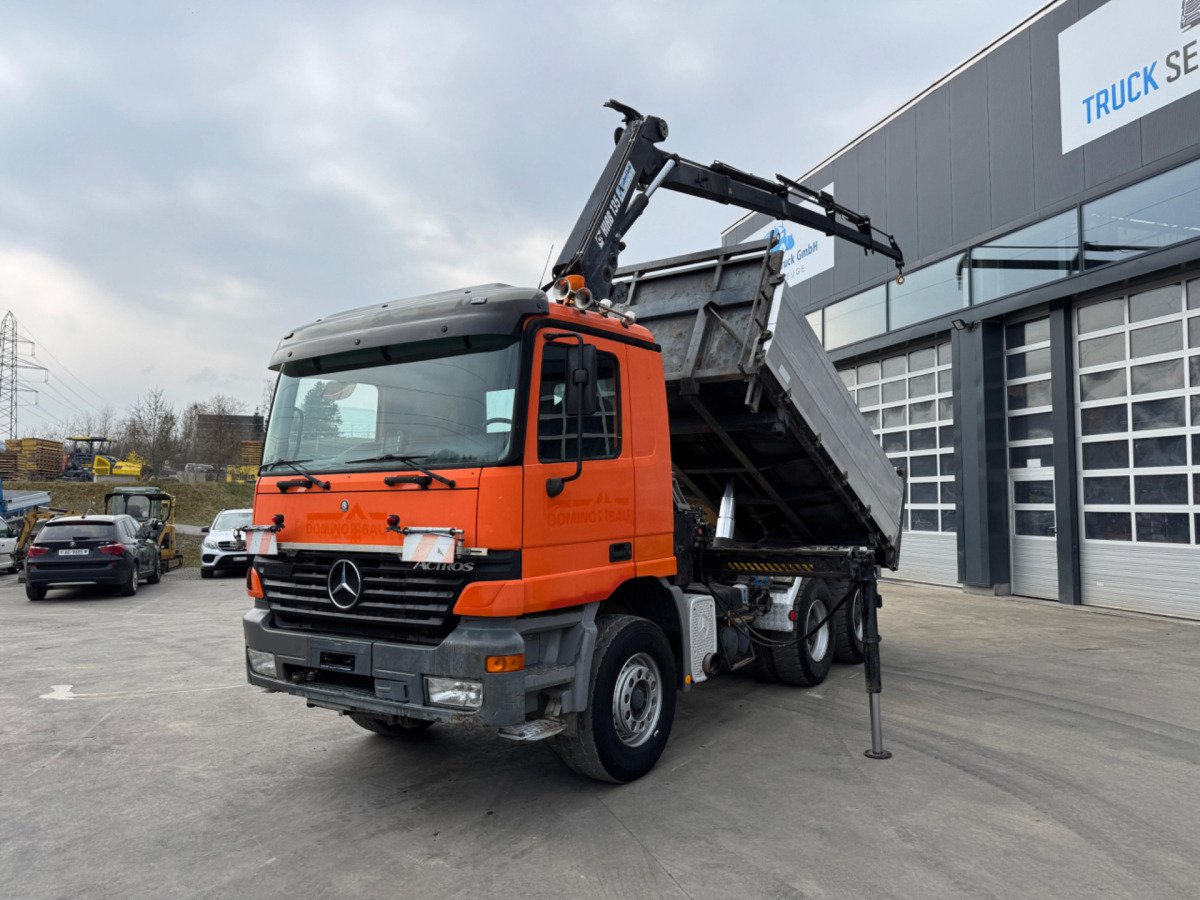 MERCEDES Actros 2653 V8 Hiab 135-4 - Camion grue: photos 1 MERCEDES Actros 2653 V8 Hiab 135-4 - Camion grue: photos 1