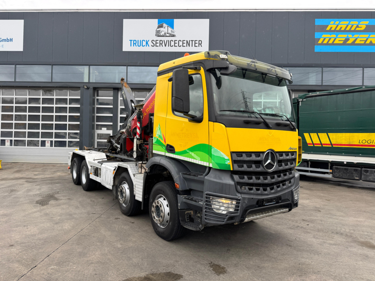 MERCEDES Arocs 3248 8x4 Fassi 315-7 mit Hiab 21T - Camion grue: photos 4 MERCEDES Arocs 3248 8x4 Fassi 315-7 mit Hiab 21T - Camion grue: photos 4