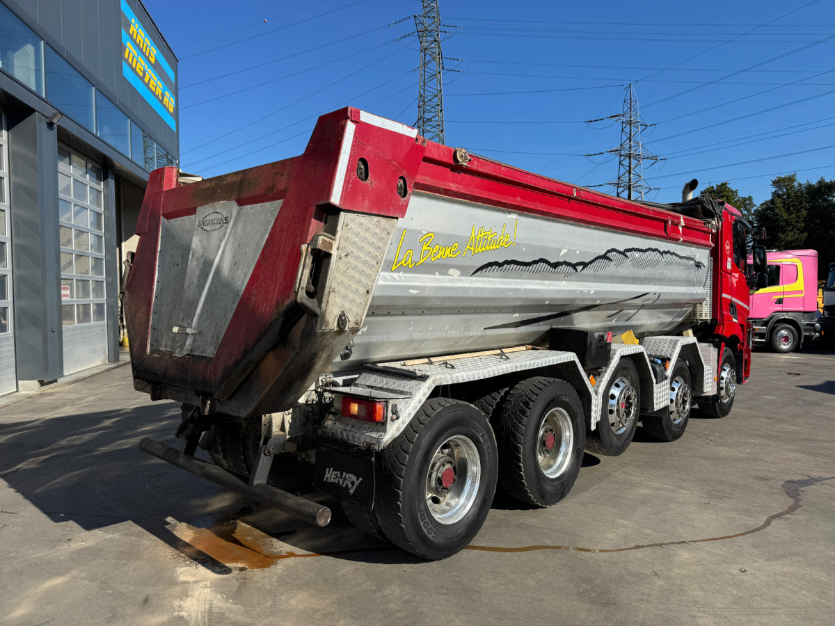 RENAULT C520 10x4 Abschiebemulde (no tipper) - Camion ampliroll: photos 5 RENAULT C520 10x4 Abschiebemulde (no tipper) - Camion ampliroll: photos 5