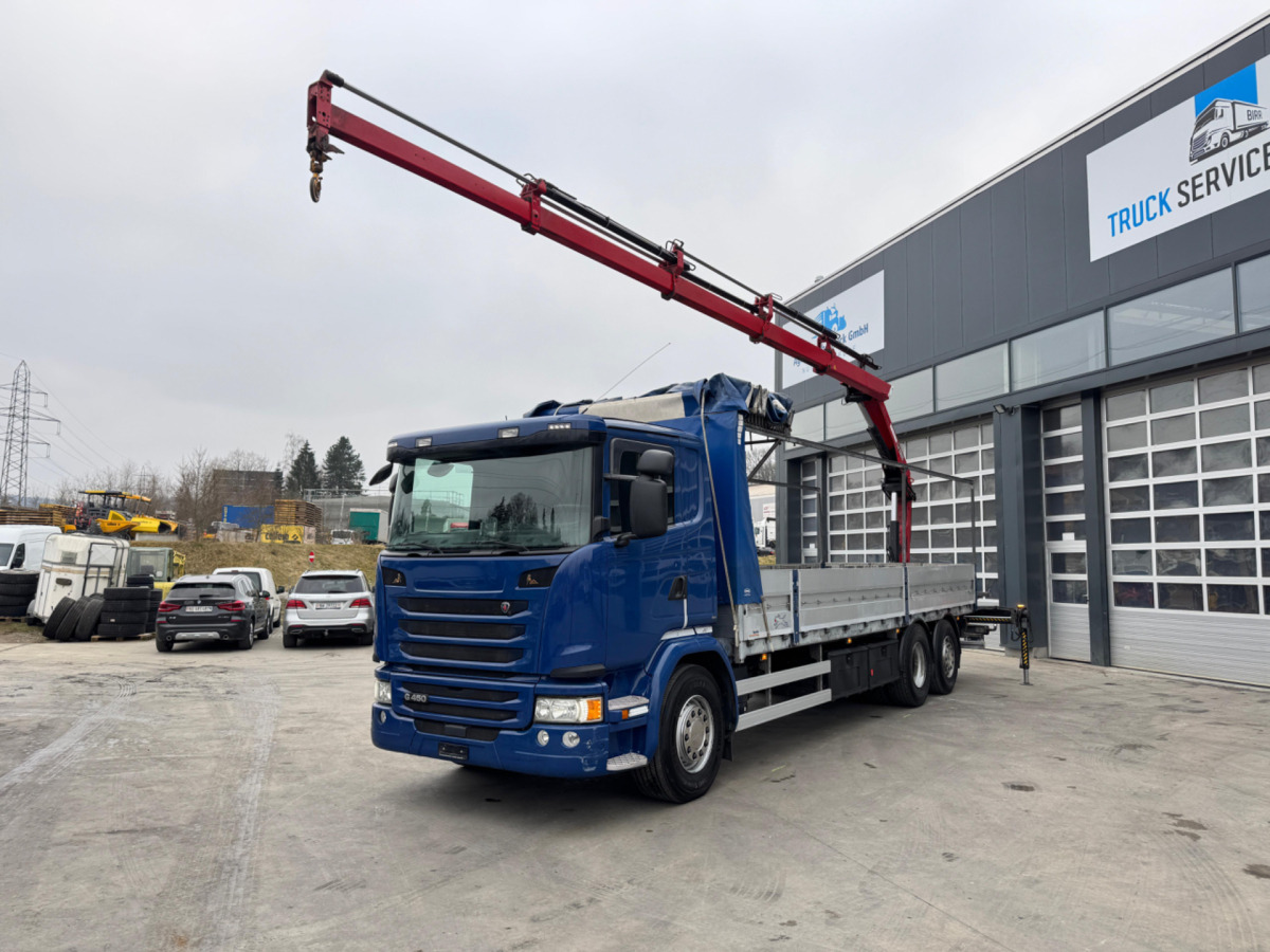SCANIA G450 6x2 Hiab 122-4 - Camion grue: photos 5 SCANIA G450 6x2 Hiab 122-4 - Camion grue: photos 5