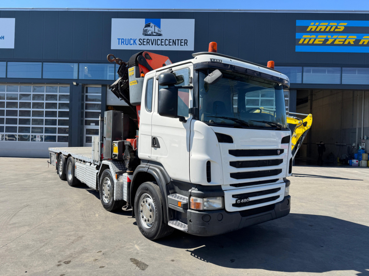 SCANIA G480 8x2 Palfinger 50002-6 - Camion grue: photos 5 SCANIA G480 8x2 Palfinger 50002-6 - Camion grue: photos 5