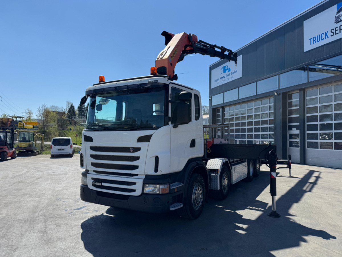 SCANIA G480 8x2 Palfinger 50002-6 - Camion grue: photos 2 SCANIA G480 8x2 Palfinger 50002-6 - Camion grue: photos 2
