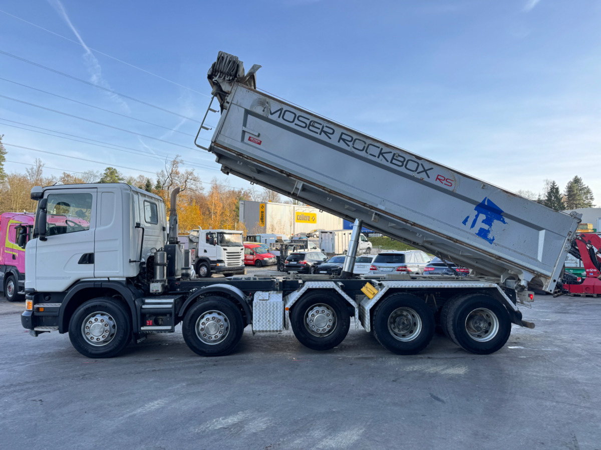 SCANIA G490 10x4 2S Moser - Camion benne: photos 2 SCANIA G490 10x4 2S Moser - Camion benne: photos 2