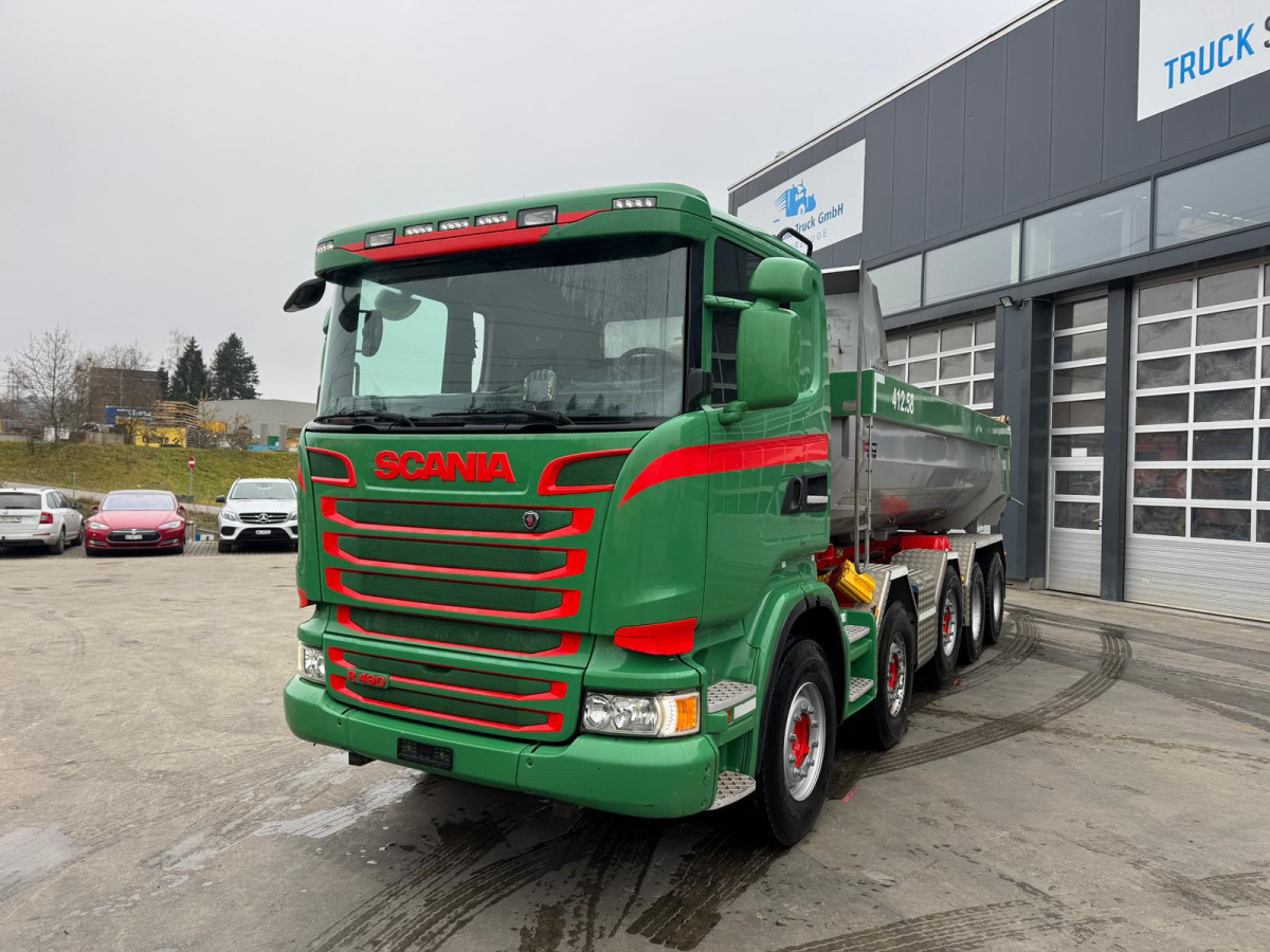 SCANIA G490 10x4 Dumper - Camion benne: photos 2 SCANIA G490 10x4 Dumper - Camion benne: photos 2