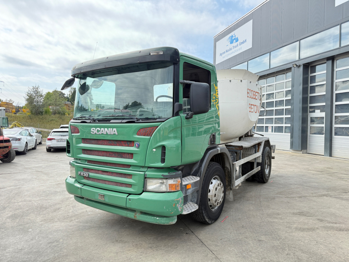 SCANIA P380 4x2 Hochmulde 7m3 - Camion malaxeur: photos 1 SCANIA P380 4x2 Hochmulde 7m3 - Camion malaxeur: photos 1