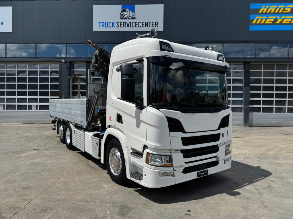 SCANIA P410 6x2 HMF1920-5 - Camion grue: photos 3 SCANIA P410 6x2 HMF1920-5 - Camion grue: photos 3
