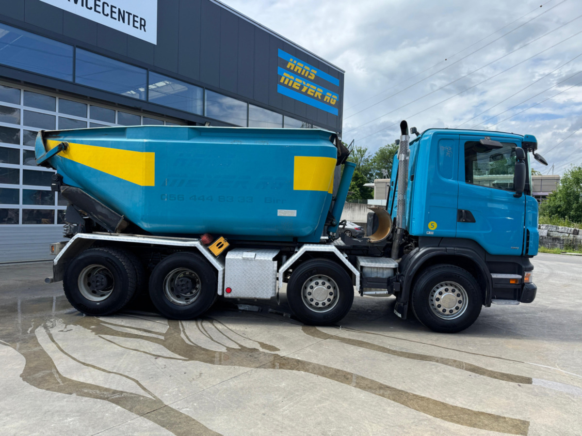 SCANIA R480 8x4 Moser 16m3 - Camion ampliroll: photos 4 SCANIA R480 8x4 Moser 16m3 - Camion ampliroll: photos 4