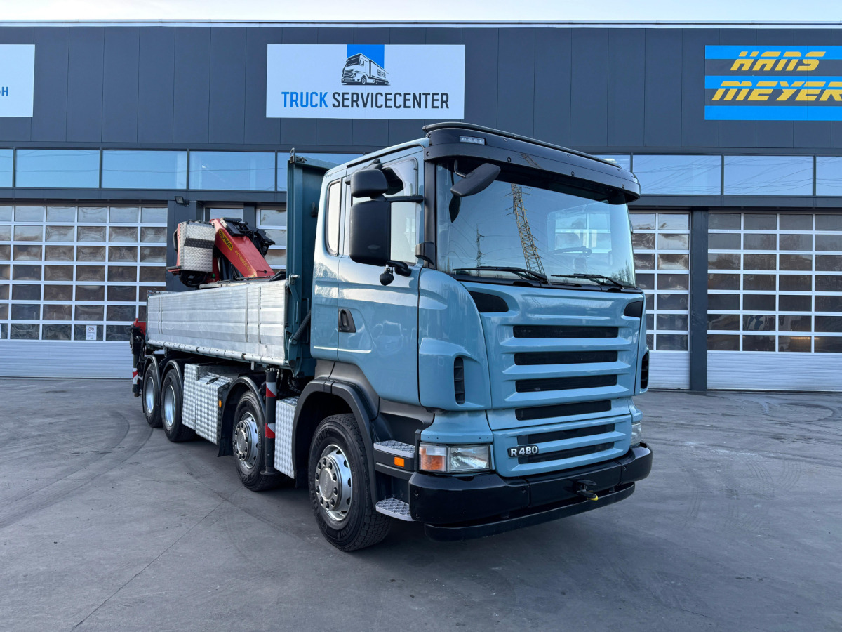 SCANIA Scania R480 8x4 PK50002 Flyjib Troil 2013 - Camion grue: photos 3 SCANIA Scania R480 8x4 PK50002 Flyjib Troil 2013 - Camion grue: photos 3