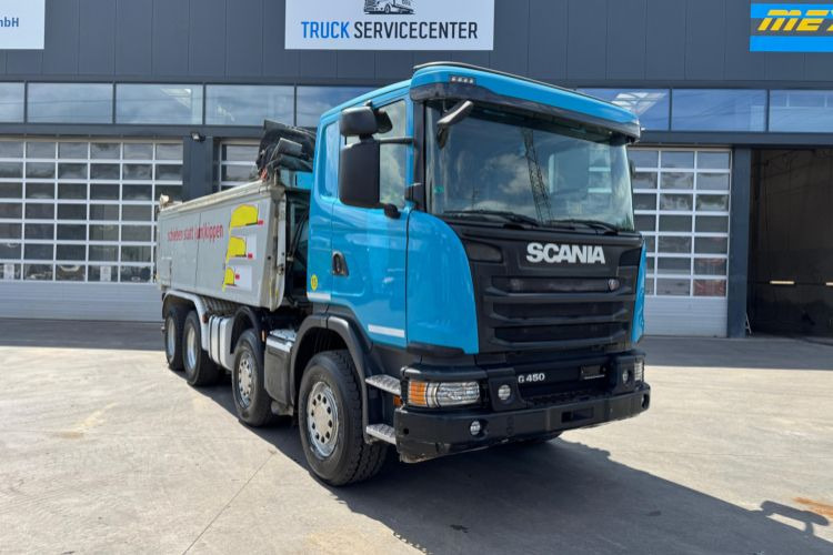Scania G450 8x4 Abschiebemulde (no tipper) - Camion benne: photos 3 Scania G450 8x4 Abschiebemulde (no tipper) - Camion benne: photos 3