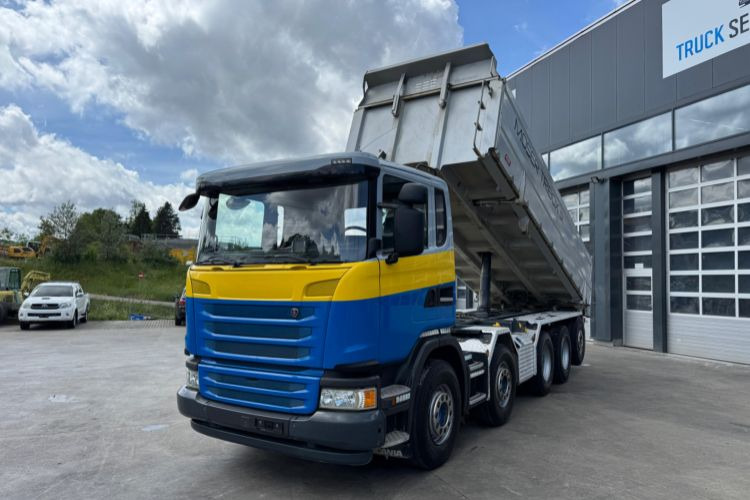 Scania G490 10x4 Moser 3S - Camion benne: photos 1 Scania G490 10x4 Moser 3S - Camion benne: photos 1