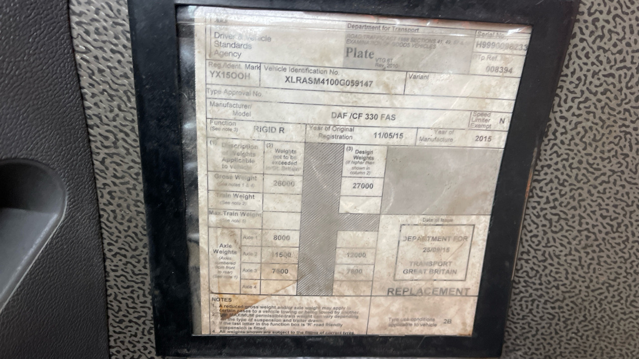 Camion plateau DAF CF 330: photos 11