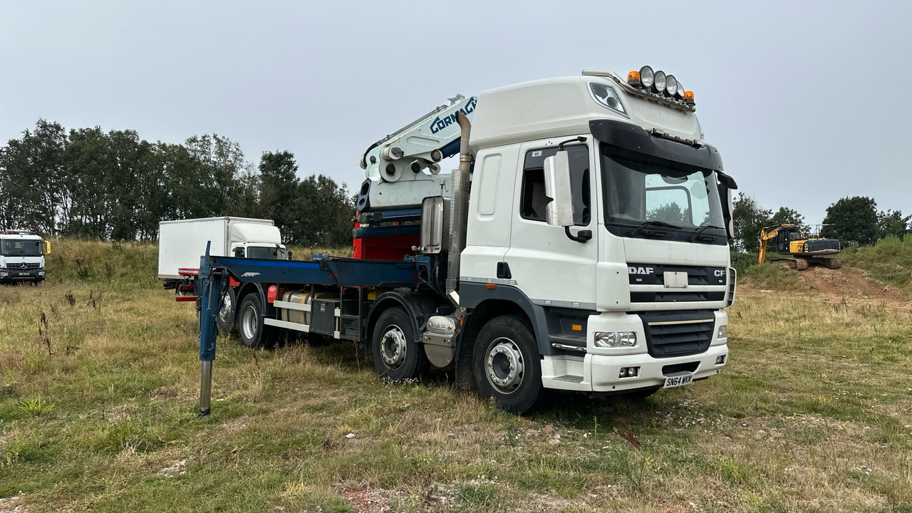 DAF CF 85 - Camion plateau, Camion grue: photos 1 DAF CF 85 - Camion plateau, Camion grue: photos 1