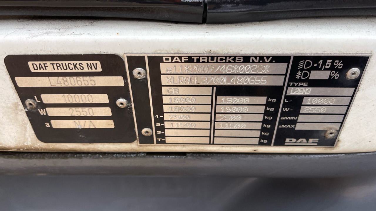 Camion à rideaux coulissants DAF LF 230: photos 12 Camion à rideaux coulissants DAF LF 230: photos 12