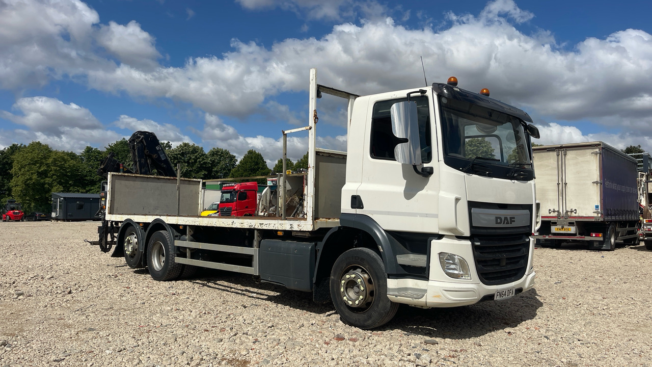 Daf CF 290 - Camion plateau, Camion grue: photos 1 Daf CF 290 - Camion plateau, Camion grue: photos 1