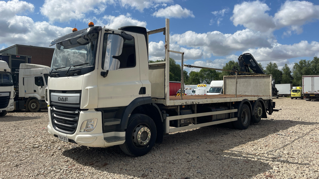 Daf CF 290 - Camion plateau, Camion grue: photos 2 Daf CF 290 - Camion plateau, Camion grue: photos 2