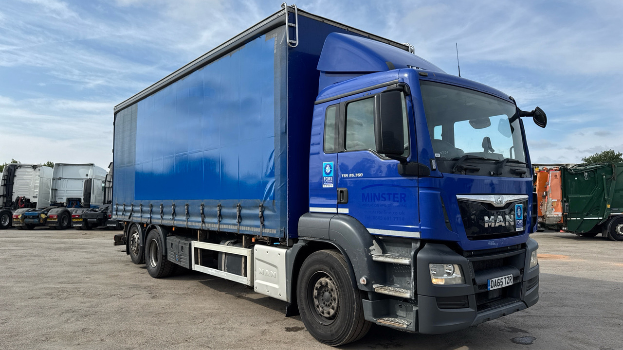 MAN TGS 26.320 - Camion à rideaux coulissants: photos 1 MAN TGS 26.320 - Camion à rideaux coulissants: photos 1