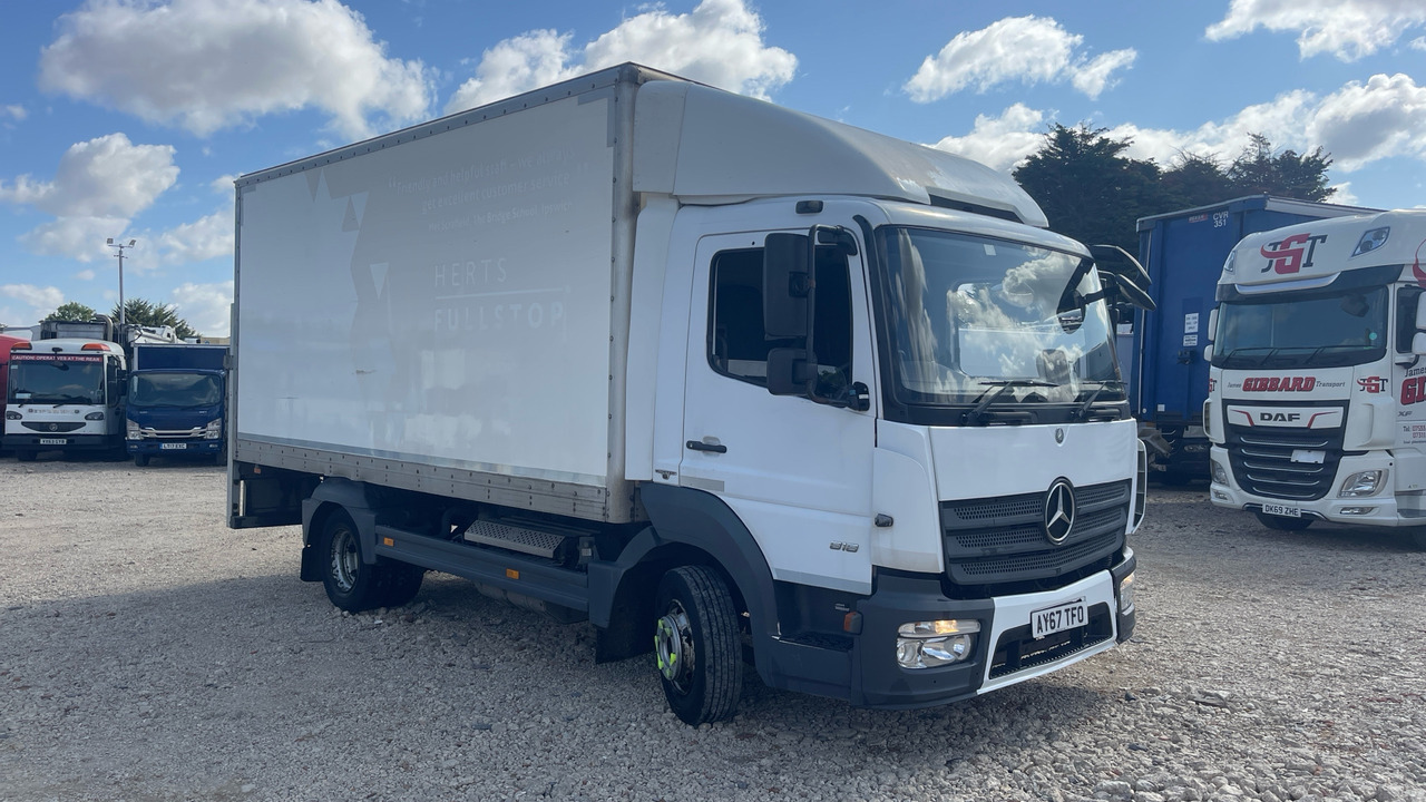 MERCEDES-BENZ ATEGO 818 - Camion fourgon: photos 1 MERCEDES-BENZ ATEGO 818 - Camion fourgon: photos 1