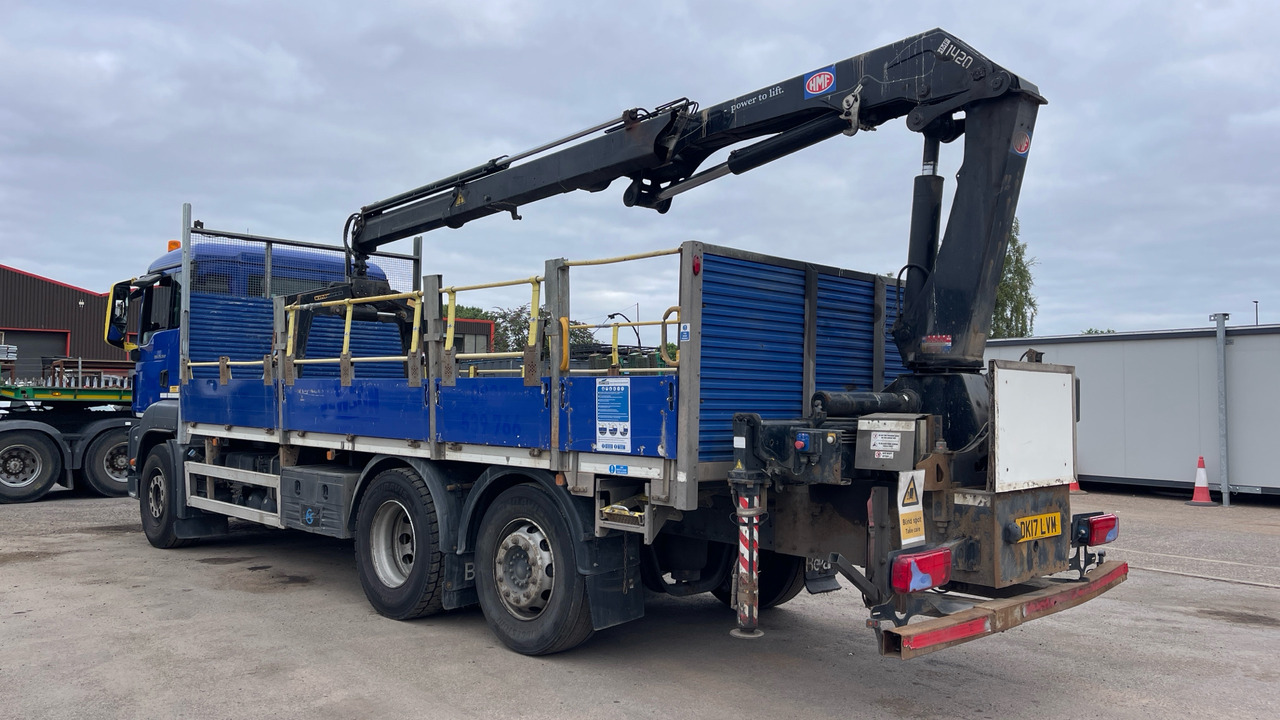 Man TGS 26.360 - Camion plateau, Camion grue: photos 3 Man TGS 26.360 - Camion plateau, Camion grue: photos 3