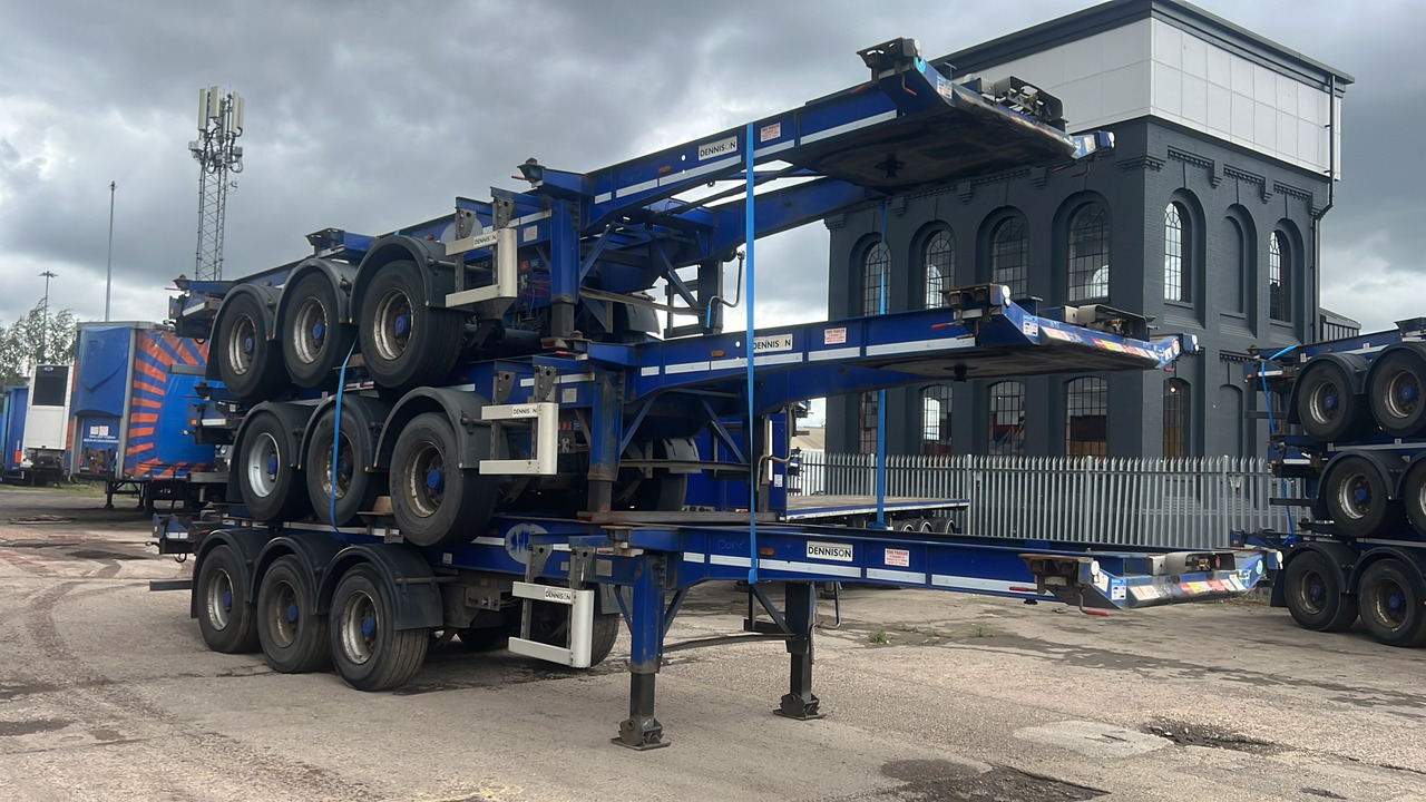 DENNISON SKELETAL SLIDING STACK OF 3 - Remorque: photos 1 DENNISON SKELETAL SLIDING STACK OF 3 - Remorque: photos 1