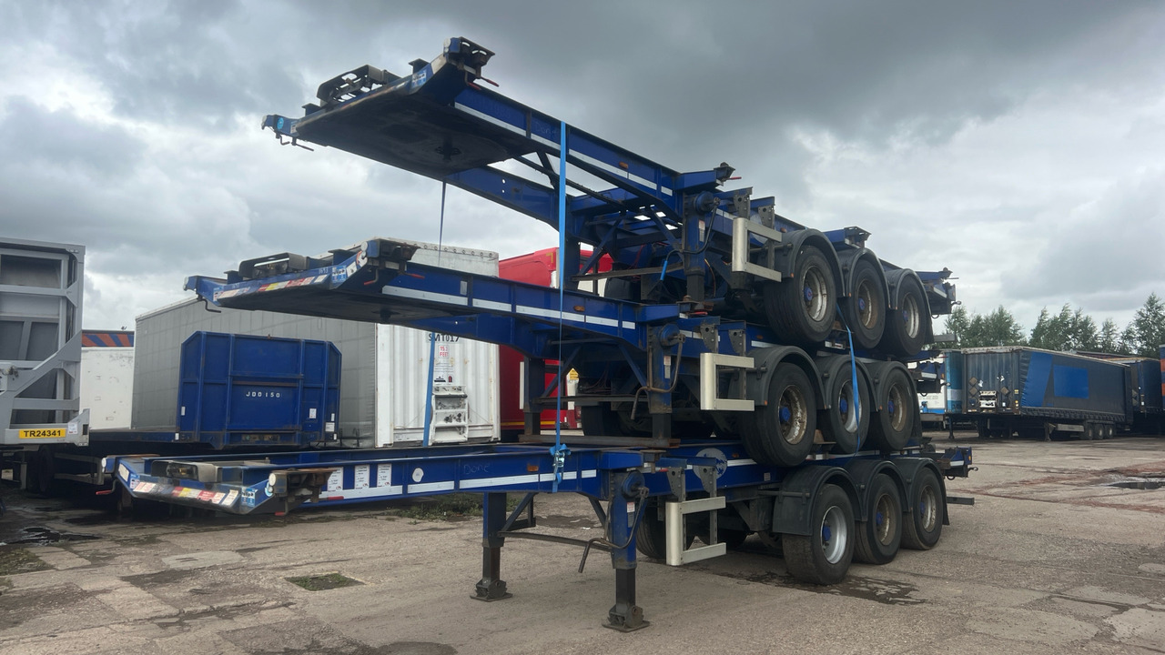 DENNISON SKELETAL SLIDING STACK OF 3 - Remorque: photos 3 DENNISON SKELETAL SLIDING STACK OF 3 - Remorque: photos 3