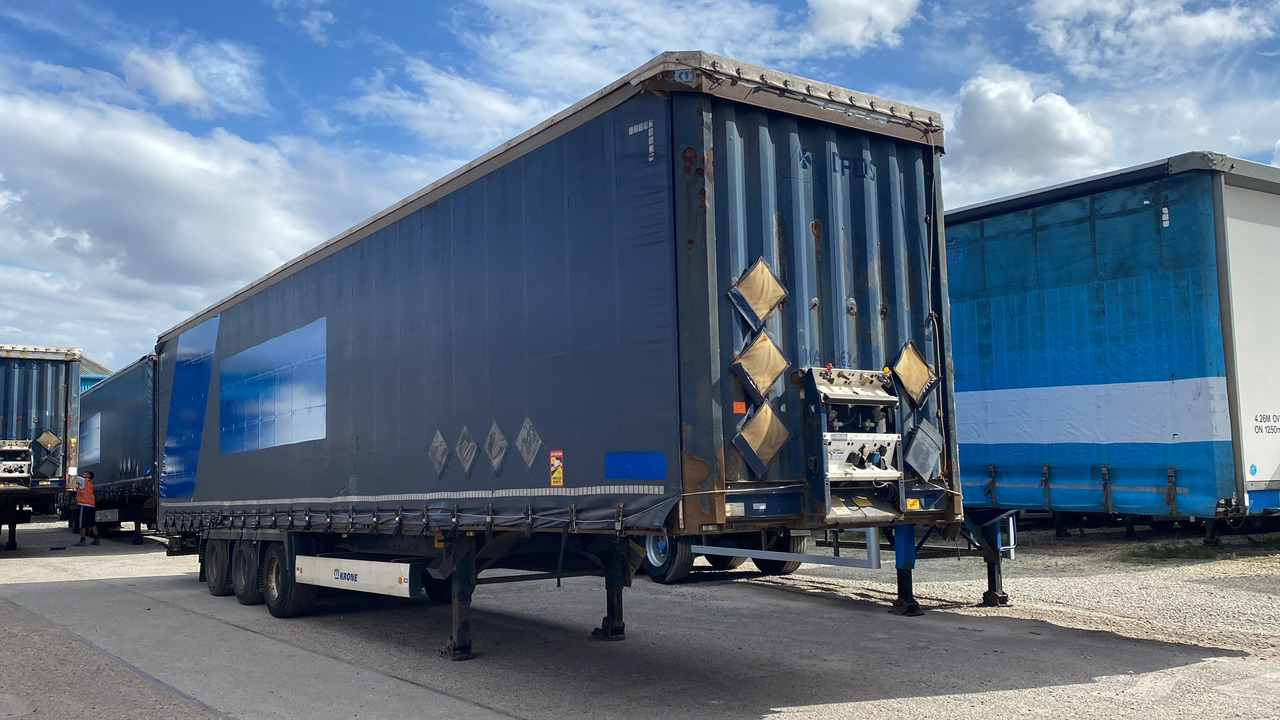 KRONE CURTAINSIDE EUROLINER - Remorque: photos 1 KRONE CURTAINSIDE EUROLINER - Remorque: photos 1