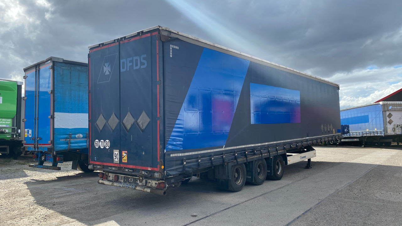 KRONE CURTAINSIDE EUROLINER - Remorque: photos 5 KRONE CURTAINSIDE EUROLINER - Remorque: photos 5