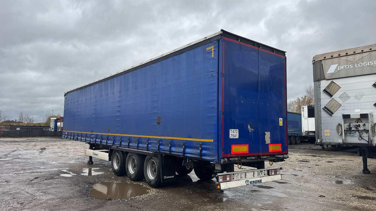 KRONE CURTAINSIDE EUROLINER - Remorque: photos 4 KRONE CURTAINSIDE EUROLINER - Remorque: photos 4