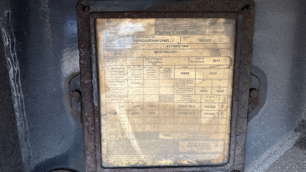 Remorque MONTRACON FRIDGE BOX: photos 11 Remorque MONTRACON FRIDGE BOX: photos 11