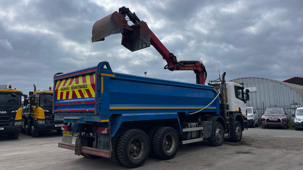 SCANIA P 410 - Camion benne, Camion grue: photos 4 SCANIA P 410 - Camion benne, Camion grue: photos 4