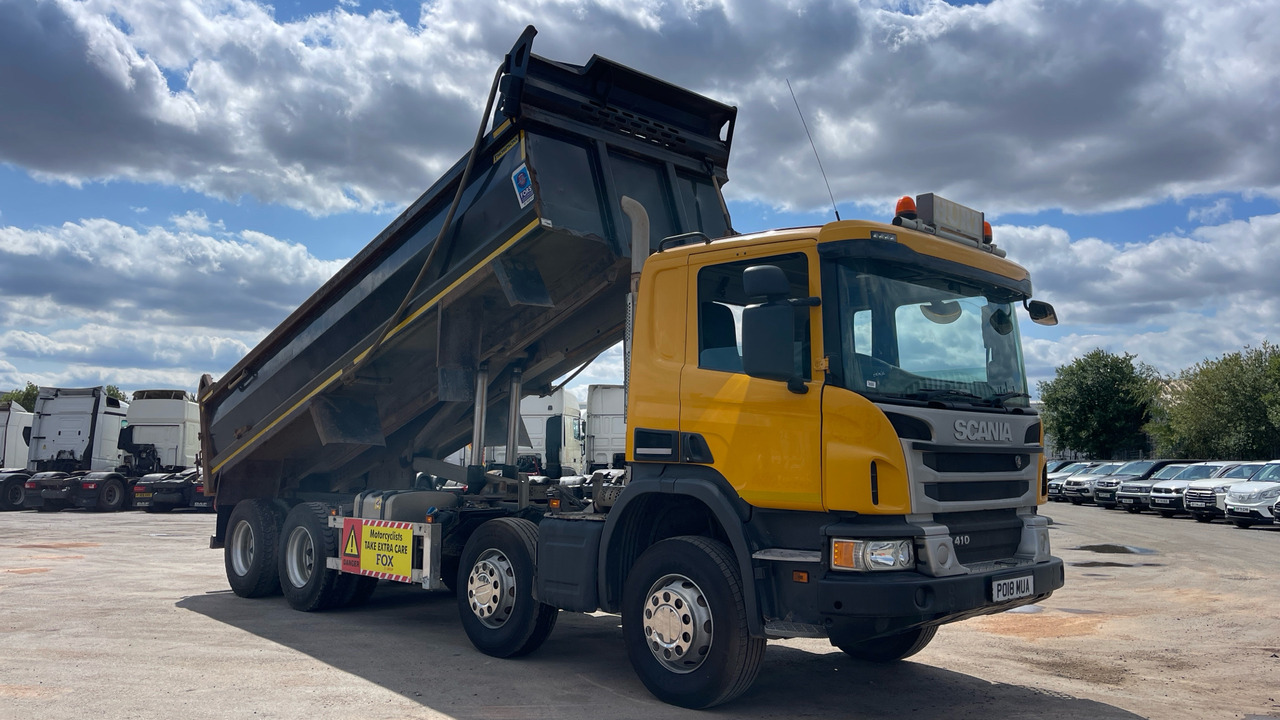 SCANIA P 410 - Camion benne: photos 1 SCANIA P 410 - Camion benne: photos 1
