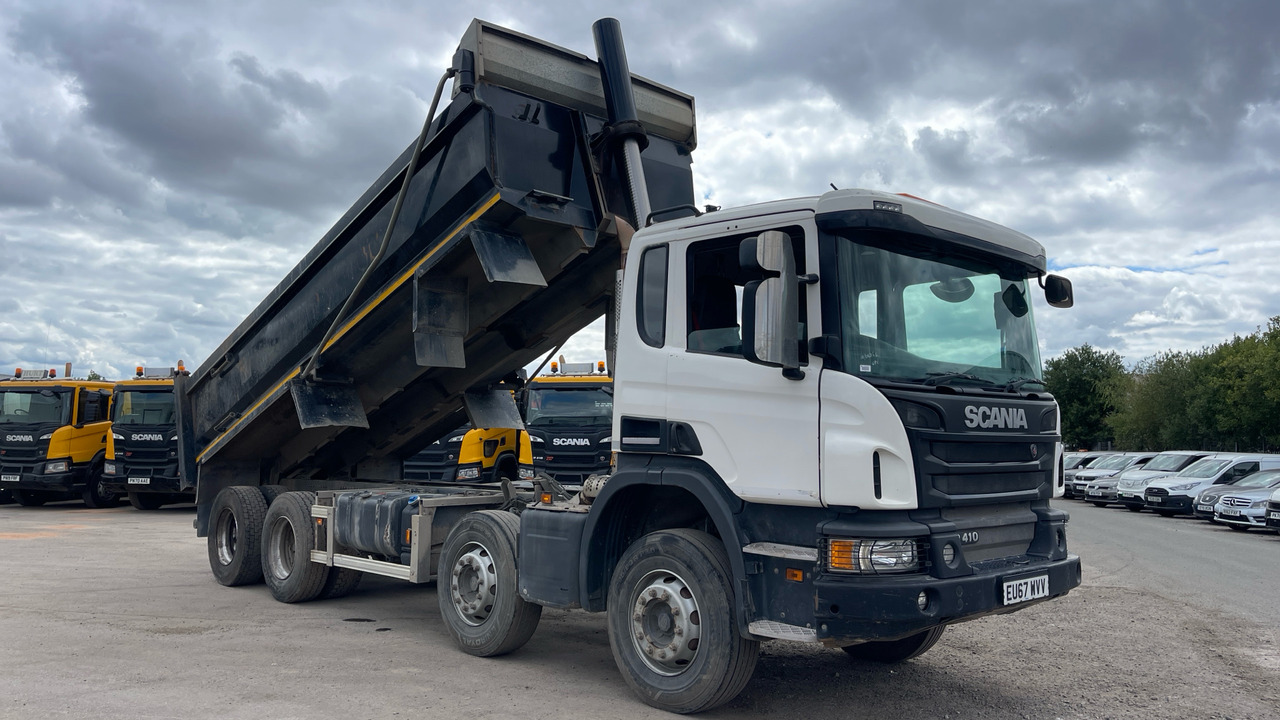 SCANIA P 410 - Camion benne: photos 1 SCANIA P 410 - Camion benne: photos 1