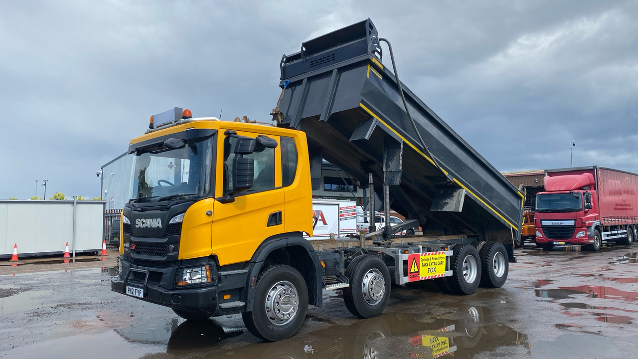 SCANIA P 410 XT - Camion benne: photos 2 SCANIA P 410 XT - Camion benne: photos 2