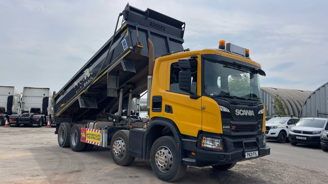 SCANIA P 410 XT - Camion benne: photos 1 SCANIA P 410 XT - Camion benne: photos 1