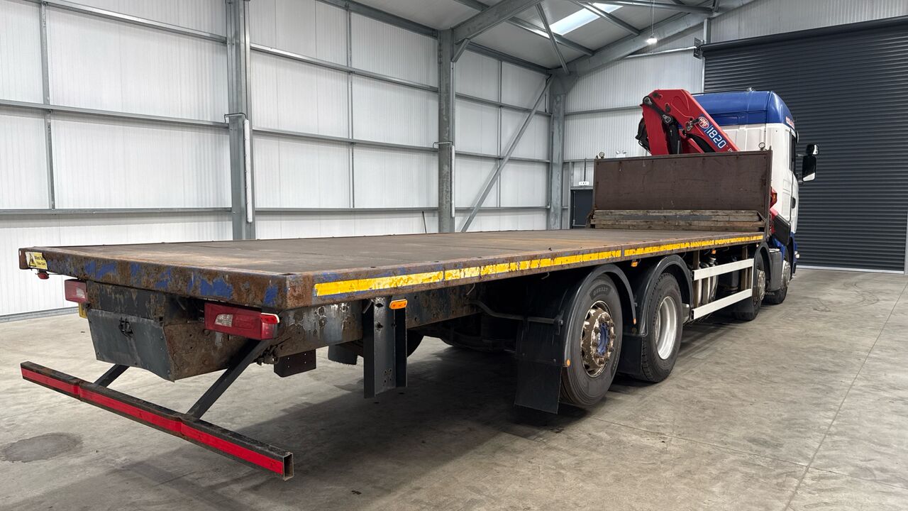 SCANIA R 450 - Camion plateau, Camion grue: photos 4 SCANIA R 450 - Camion plateau, Camion grue: photos 4