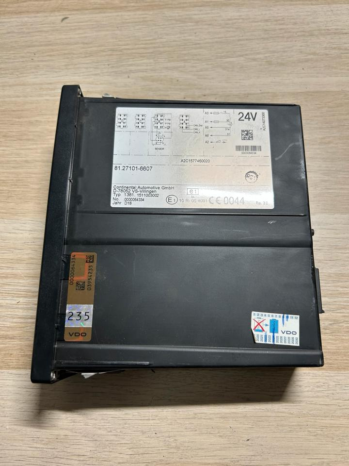 MAN EURO 6 Tachograph 81.27101-6607 - Chronotachygraphe: photos 2 MAN EURO 6 Tachograph 81.27101-6607 - Chronotachygraphe: photos 2